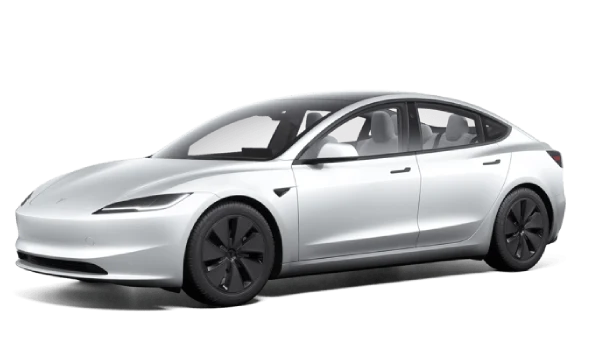 White Tesla